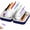 Blue, variant on Waterproof Pill Organizer A8 Binder Set with 14 Color-Coded Pill Pouches, Travel Medicine Storage Bags with Daily Dose Labels and Removable Pouches