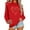 Red, variant on Elvqul Womens Crewneck Sweatshirts Casual Shirts Tunic Lightweight Long Sleeve Valentine's Day Sweatshirts for Juniors Pullover