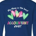 thumbnail image 4 of Inktastic My Mom is the Best Accountant Ever Long Sleeve Youth T-Shirt, 4 of 5