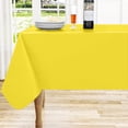 thumbnail image 1 of Mantel cuadrado Homing de vinilo impermeable, 150 x 150 cm, color amarillo, 1 of 9