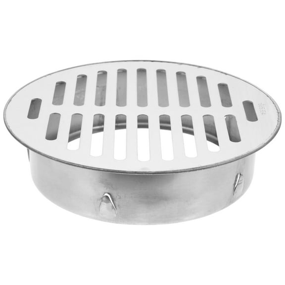 RENACLIPY Stainless Steel Floor Drain Cover Corrosion Resistant for Garden Balcony Outdoor Floor Drain