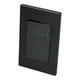 thumbnail image 1 of Placa Con 2 Apagadores Negro 1/2 40000 Ciclos De Uso Surtek Surtek P622N, 1 of 2
