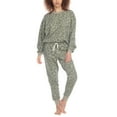 thumbnail image 4 of Honeydew Women's Vibrant Print French Terry Sweatshirt for Casual Chic Comfort, 4 of 4