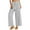 Gray, variant on cllios Women's Wide Leg Cotton Linen Pants Summer Elastic Waist Pant Casual Drawstring Comfy Trousers Lightweight Lounge Pants
