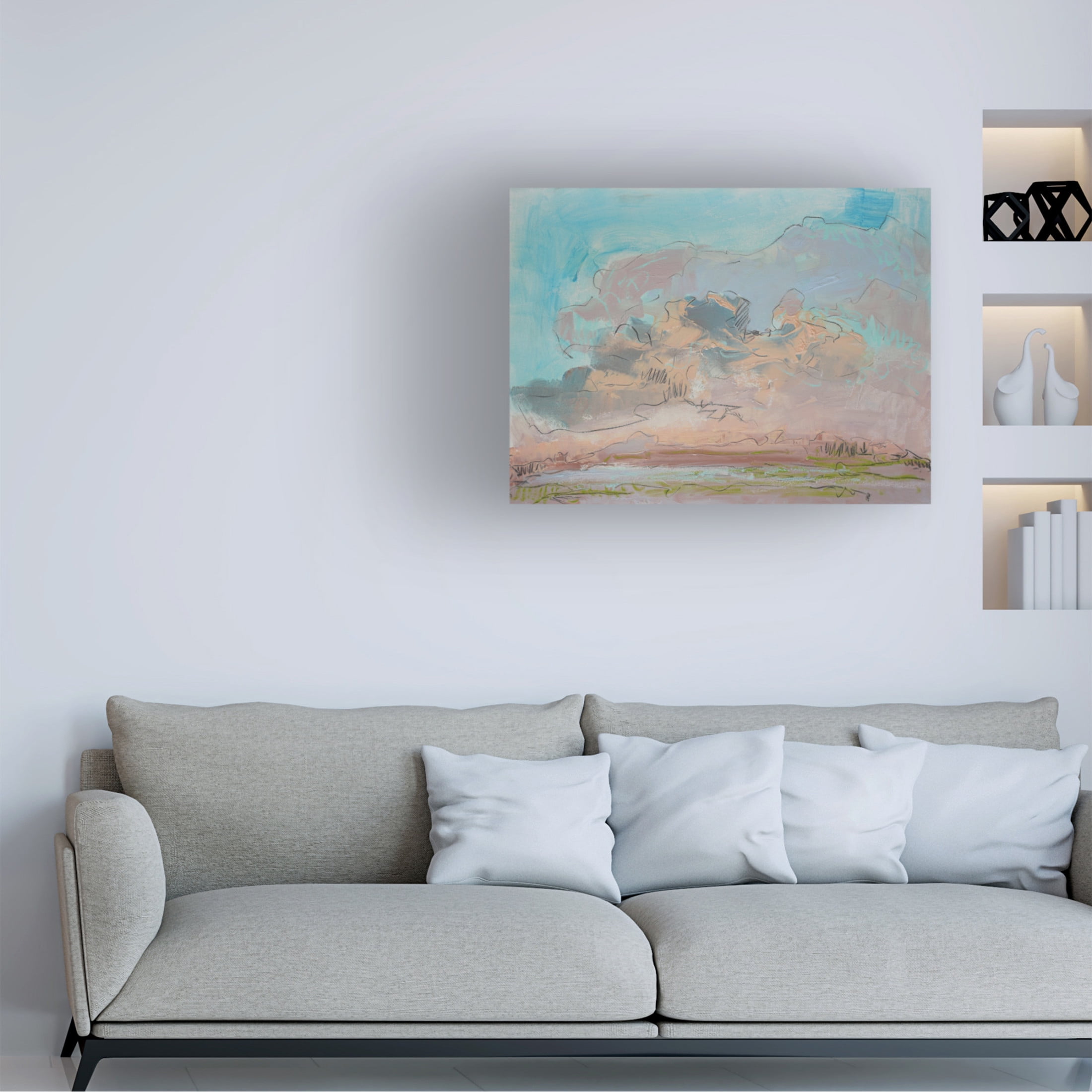 Trademark Fine Art Dorothy Fagan Mellow State of Mind II Canvas Wall Art