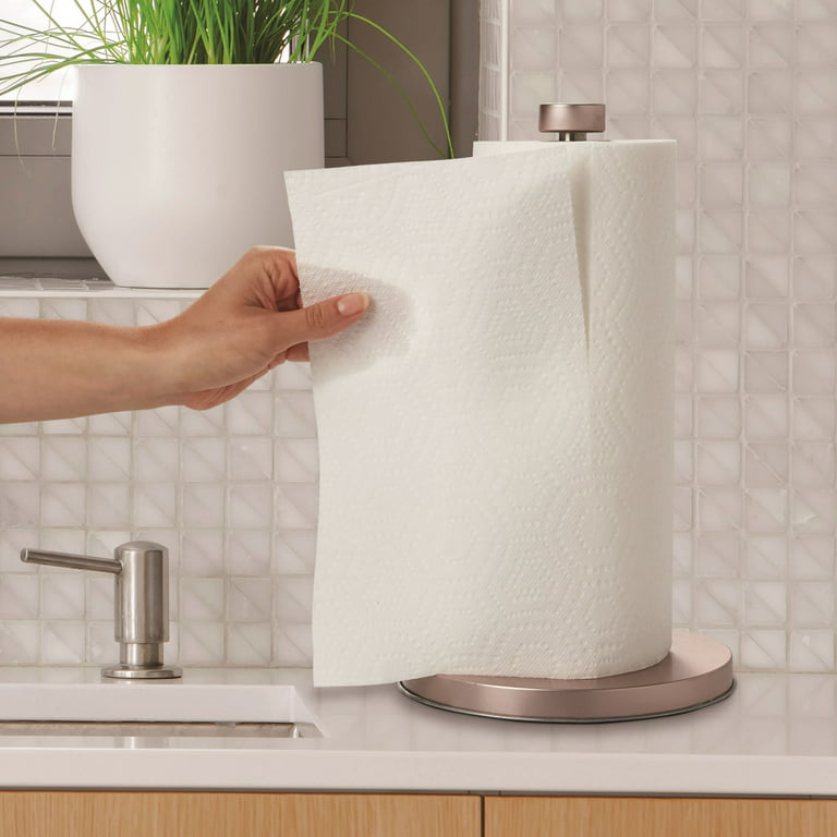Kamenstein Brushed Stainless Steel Perfect Tear Paper Towel Holder