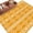 Orange, variant on Yellow Boho Area Rugs 5'x7', Washable Small Throw Rugs for Laundry Room Playroom, Abstract Geometric Bohemia Ethnic Striped Indoor Outdoor Rug Non-Slip Low Pile Carpet Runner Reversible Floor Mats