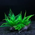 thumbnail image 4 of Yirtree Aquarium Plastic Leaf Plant, Fish Tank Decor Accessories & Supplies, Hiding Spot for Fish, Reptiles, Amphibians, 4 of 8