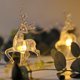 thumbnail image 4 of 1.5M 10LED Christmas Reindeer String Lights Garland Decoration For Home Crystal Elk Fairy Lights Ornament Xmas Wedding party, 4 of 5