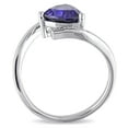 thumbnail image 4 of Everly Women's Created Sapphire Sterling Silver Engagement Ring, 4 of 7