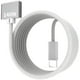 thumbnail image 1 of wonima11 140W USB-C to Magnetic 3 Cable 6.6FT/2M, Compatible with Magsafe Charging Cable for MacBook Air 2024 M3 13" 15",Air 2022/2023 M2,Pro 2023 M2 Pro & Max 14" 16", Pro 2021 M1 & Max 14" 16" White, 1 of 1