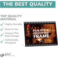 thumbnail image 4 of xianlin-pbf 6x4 Acrylic Sign Holder | Horizontal Stand Up Slanted Sign Holder | Hollywood Acrylic Stand for Display | Clear Picture Frame, Menu Table Top Stand, Plastic Flyer Holder (12-Pack), 4 of 4