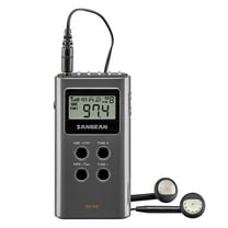 Sangean SG-110 Portable FM-Stereo/AM Pocket Digital Radio, SG-110PT