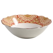 Open Box 222 Fifth Lyria Saffron Round Serving Bowl 10986255
