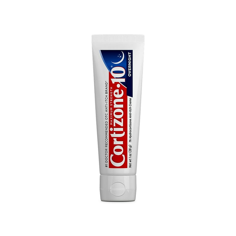 Cortizone 10 Maximum Strength Overnight Anti-Itch Cream, 1 oz. HSA