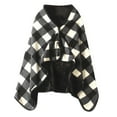 thumbnail image 1 of RXIRUCGD Home Decor Lady Multifunction Doublelayer Tartan Plaid Blanket Scarf Wrap Shawl Winter Warm, 1 of 2
