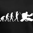 thumbnail image 3 of CafePress - The Evolution Of The Hockey Goalie Women's V Neck - Women's V-Neck Dark T-Shirt, 3 of 4