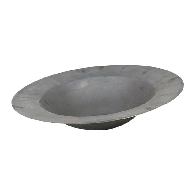 Fogata portátil de carbón Quemador Hierro Leña duradera Robusta redonda 48 cm para acampar al aire libre Senderismo Picnic Zulema pozo de fuego