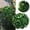 #Green, variant on SMKE Artificial Boxwood Topiary Plant Balls Round Greenery Ball 5.12 Inch Plastic Hanging Grass Ball Lifelike Plant Sphere for Ceiling Home Wedding Decor Green