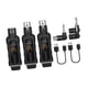 thumbnail image 5 of Sistema adaptador XLR inalámbrico Transmisor y receptor de guitarra Micrófono de condensador Ruido con 2 transmisor, 5 of 8