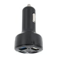 thumbnail image 3 of Car Charger, Scratch Resistant 1 In 4 Out 12-32V Multi Protection QC3.0  Lighter Socket  For SUVs Black,White, 3 of 8
