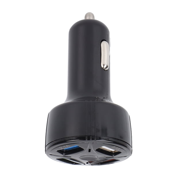 Adaptador para encendedor de cigarrillos, cargador de automóvil 1 en 1 Cargador rápido para automóvil Toma para encendedor de cigarrillos Diseñado para la perfección