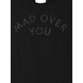 thumbnail image 5 of Ma Croix Womens Graphic Print Mad Over You Lightweight T Shirt, 5 of 6