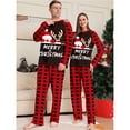 thumbnail image 2 of Conjunto de pijamas navideños familiares 2025 Conjunto de ropa a juego para madre, padre e hijos Disfraces de Año Nuevo para mamá y yo Pijamas de ciervo, 2 of 5