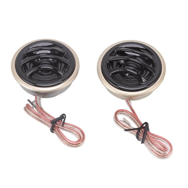 Car Loudspeaker, 130W Built In Capacitor Dome Tweeter Sound Quality For Car Audio Systems