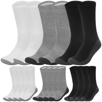 dockers dress casual socks Dockers Men's Performance Socks - 7-Pairs Cushioned Athletic & Dress Crew Socks for Men