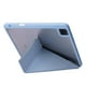 thumbnail image 2 of Funda universal azul oscuro para iPad Pro de 12,9 pulgadas 2021/2020/2018 con función de encendido y apagado inteligente, soporte Origami, piel y acrílico de primera calidad, 2 of 4