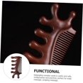 thumbnail image 3 of Wooden Scalp Massager Sandalwood Hair Comb for Women and Men Ergonomic Grip Hair Care Tool, 3 of 4