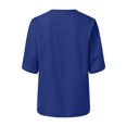 thumbnail image 4 of HCYSFG Womens Solid Color Cover Up Open Front Short Sleeve Lightweight Kimono Cardigan Loose Fit Summer Beach Tops, 4 of 4
