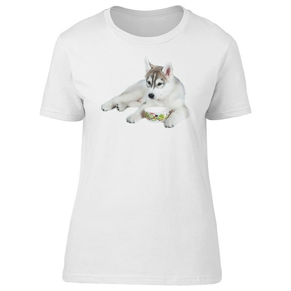 Beautiful Husky Puppy Tee Women's -Image by Shutterstock