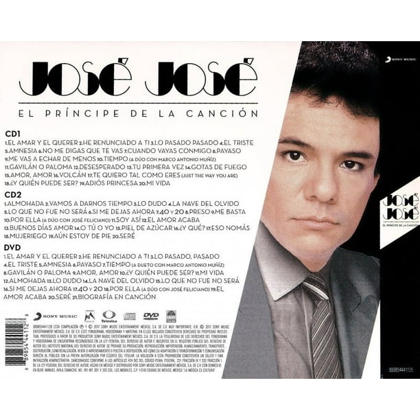 José José Reloj La Cancion Jose Jose (Antologia CDs 120 Canciones