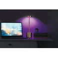 thumbnail image 1 of Merkury Innovations 10.5" Metal Muticolor LED Touch Lamp Gold, 1-pack, 1 of 10