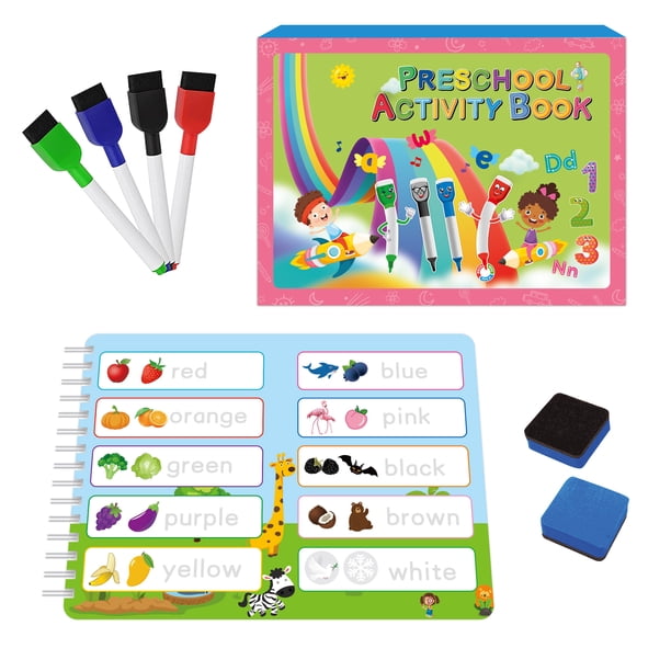 Libro de práctica de escritura a mano YONGSHENG para niños 40 páginas juguetes educativos Montessori