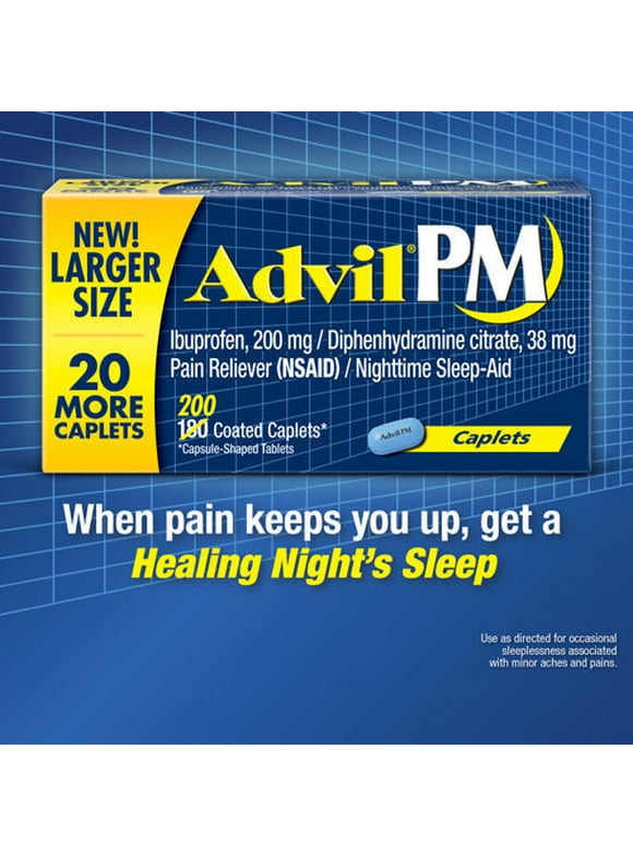 Advil PM, 200 Caplets