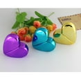 25ML Heartshaped Portable Spray Bottle Metal Shell Refillable Empty