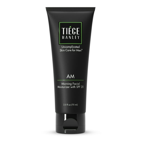 Tiege Hanley Men's Morning Facial Moisturizer with SPF 20, 2.5 fl oz.