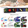 thumbnail image 3 of Black pencil ribbon,teacher ribbon,school themed ribbon,for Gift Wrapping Pencil Ruler Back to School Decorations(D), 3 of 9