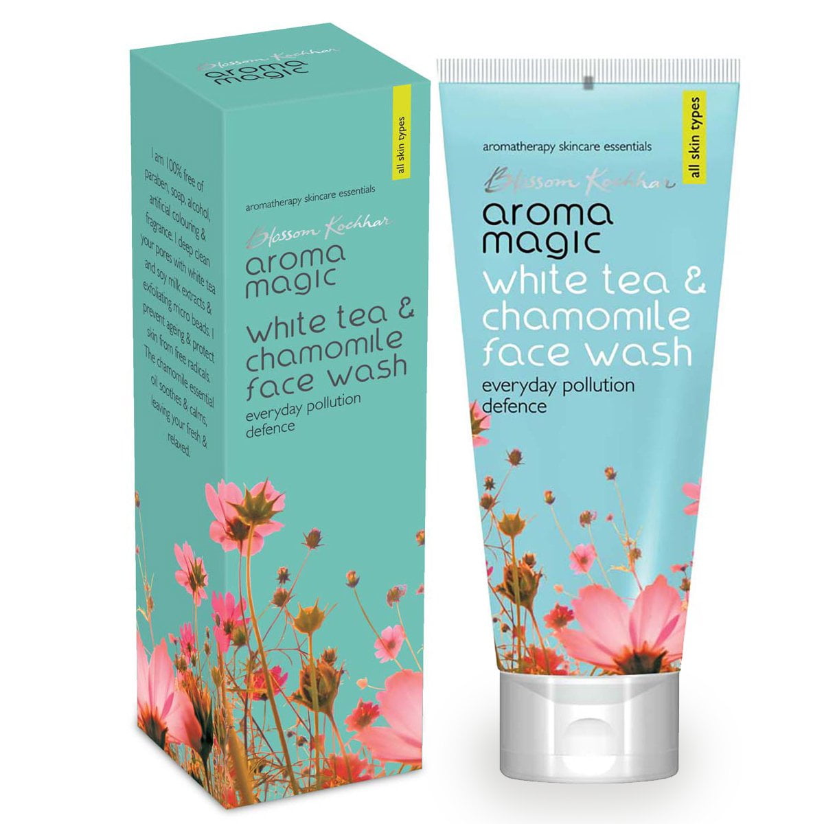 aroma green tea face wash