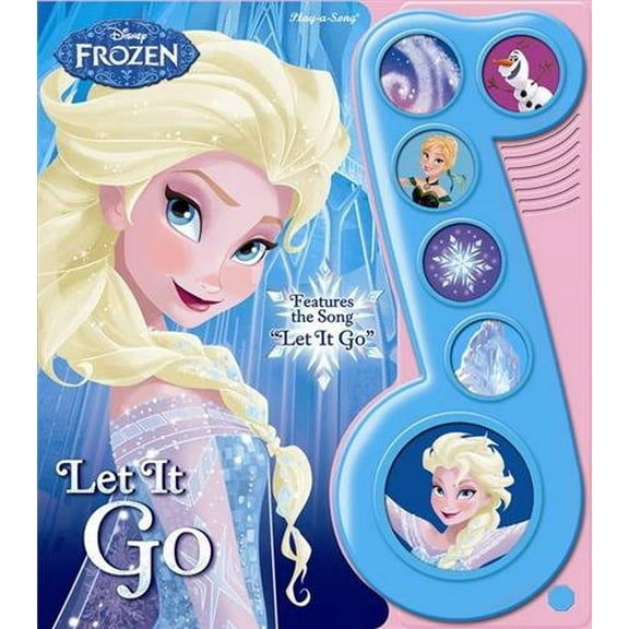 Pre-Owned Disney Frozen - Let It Go Little Music Note Sound Book - PI Kids, 9781450893480, 1450893481, Paperback,