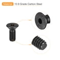 thumbnail image 4 of 3/8-16x1" Flat Head Socket Cap Screws, 10.9 Grade Carbon Steel Screw Bolts Fasteners 10Pack, 4 of 5