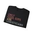 thumbnail image 3 of Logistician Logistics Sweatshirt Gifts Crew Neck Shirt Long Sleeve Unisex, 3 of 4