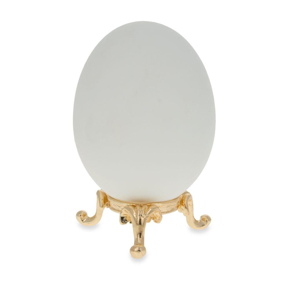 Tripod Gold Tone Metal Egg Stand Holder 1.65 Inches 