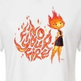 thumbnail image 3 of Elemental - Find Your Fire Ember - Juniors Cropped Cotton Blend T-Shirt, 3 of 5