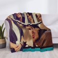 thumbnail image 4 of Ian Somerhalder The Vampire Diaries Thick Blanket Cozy Soft Fuzzy Anti-pilling Flannel Throw Blanket Warm Sofa Bed Blanket 40"x30" For Adult Teen Kids, 4 of 7