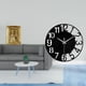 thumbnail image 2 of Marco de fotos Marco de fotos de resina Soporte para colgar tarjetas Exhibidor de reloj de pared grande Reloj de pared acrílico Marco de resina silenc, 2 of 8