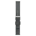 thumbnail image 2 of Morellato Lugano (Ec) Watch Strap - Black - 18mm - Chrome-plated Stainless Steel Buckle - EASY CLICK Collection, 2 of 10